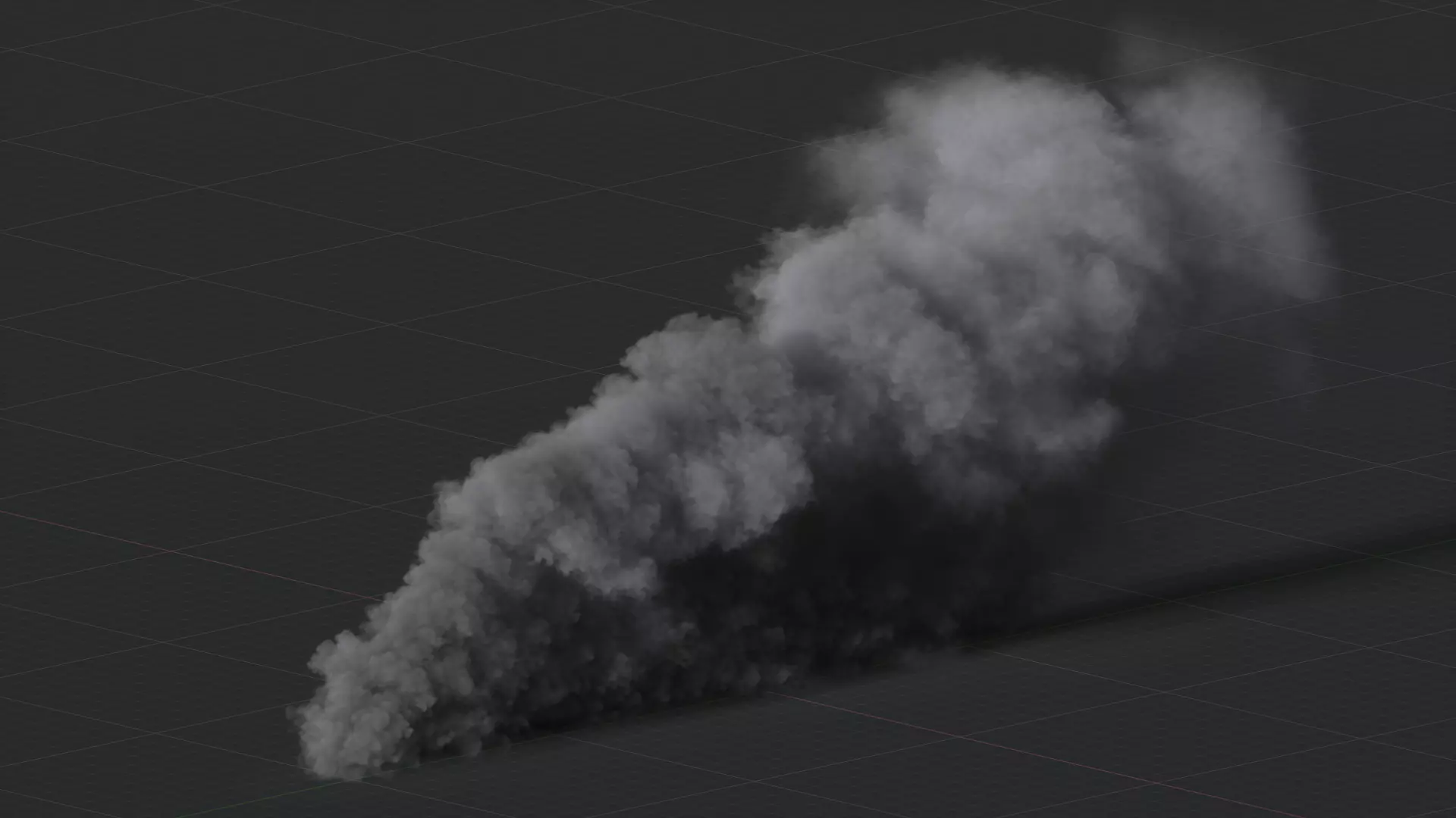 3D Ground Smoke Animation 3D model_19
