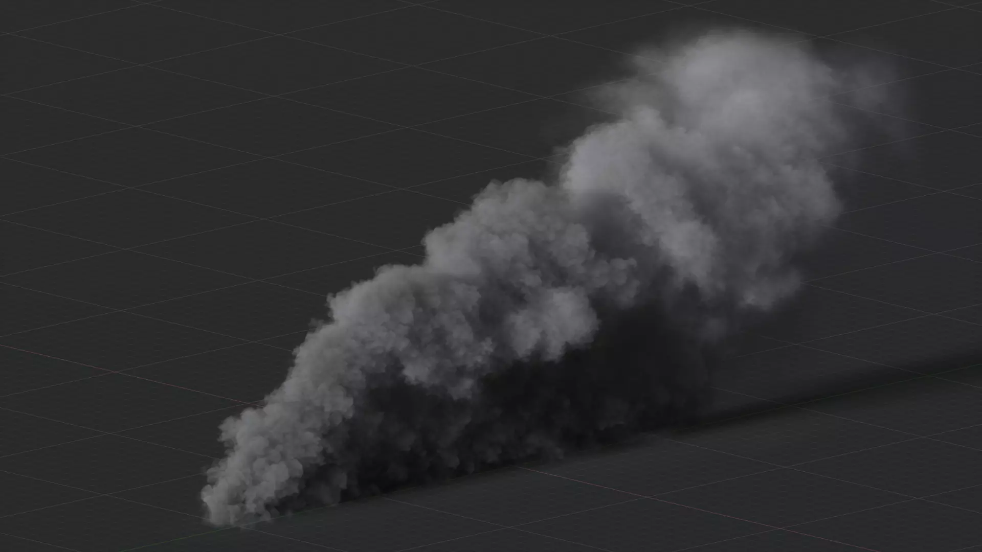 3D Ground Smoke Animation 3D model_26