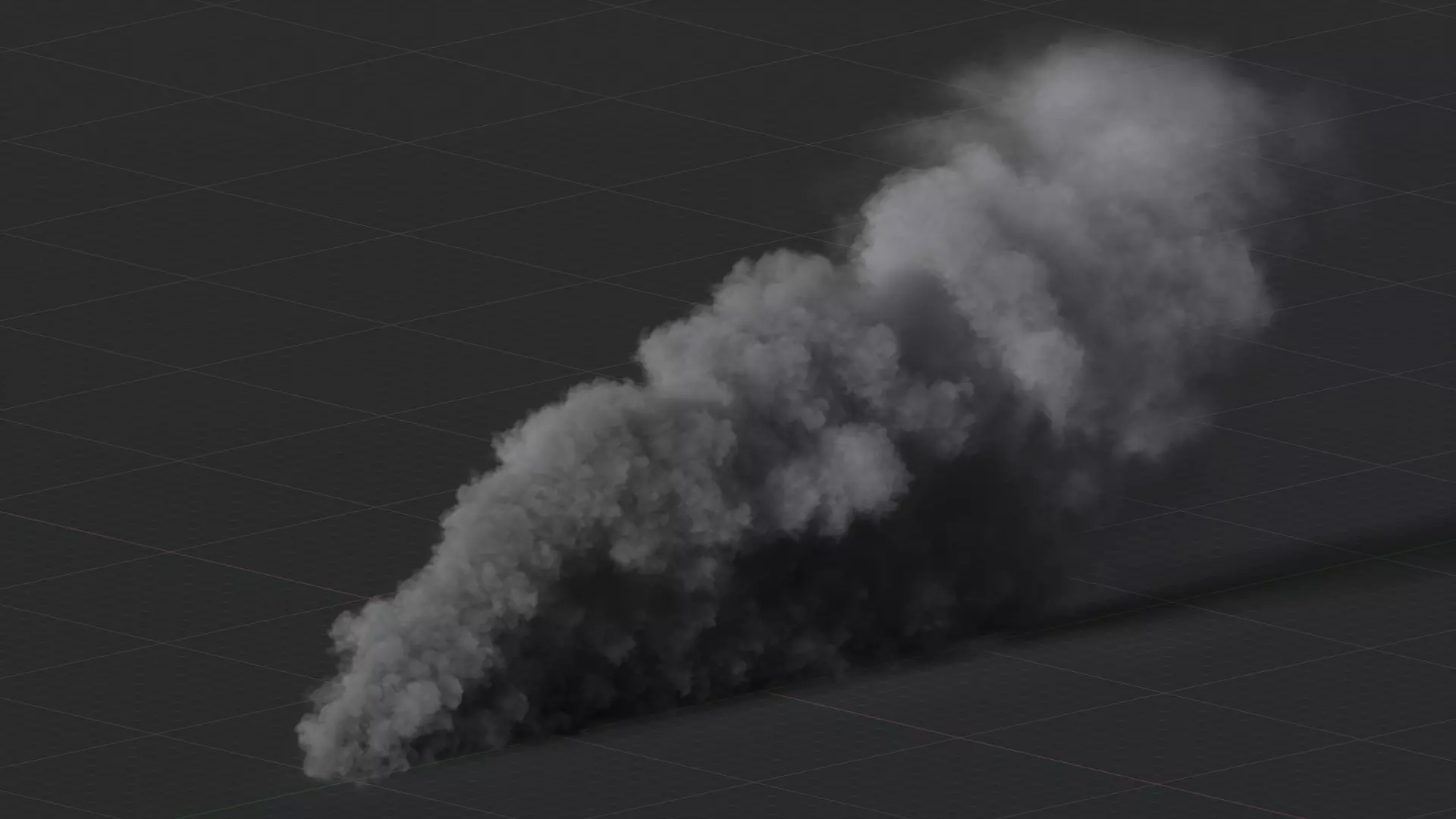 3D Ground Smoke Animation 3D model_16