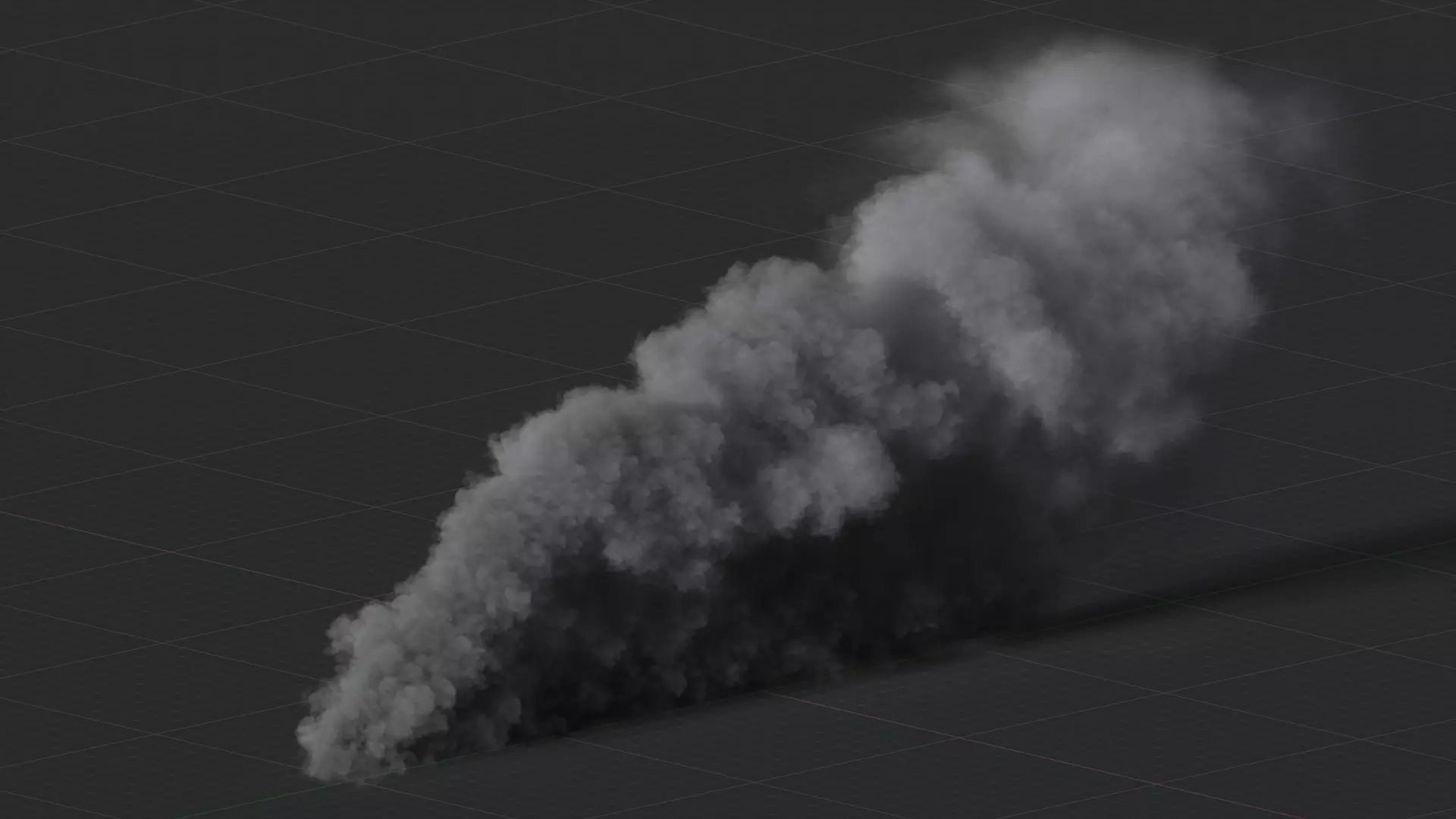 3D Ground Smoke Animation 3D model_8