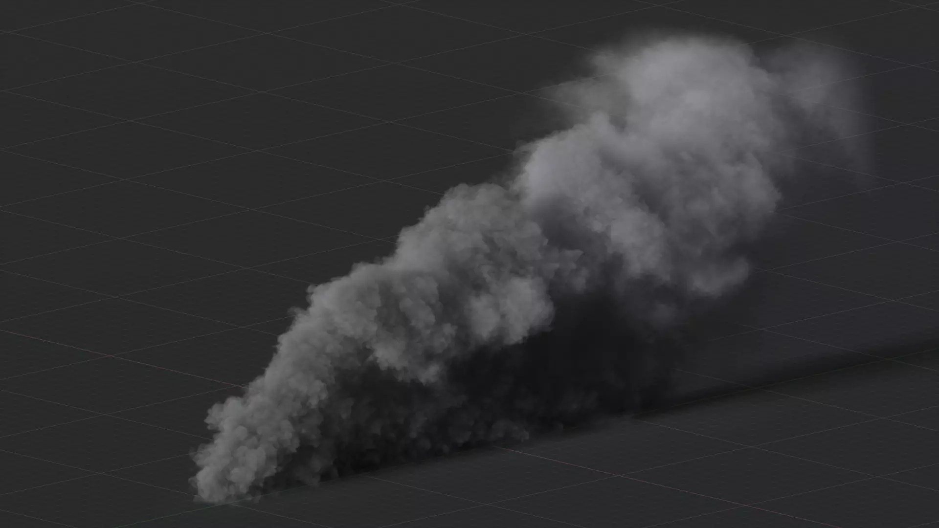 3D Ground Smoke Animation 3D model_30
