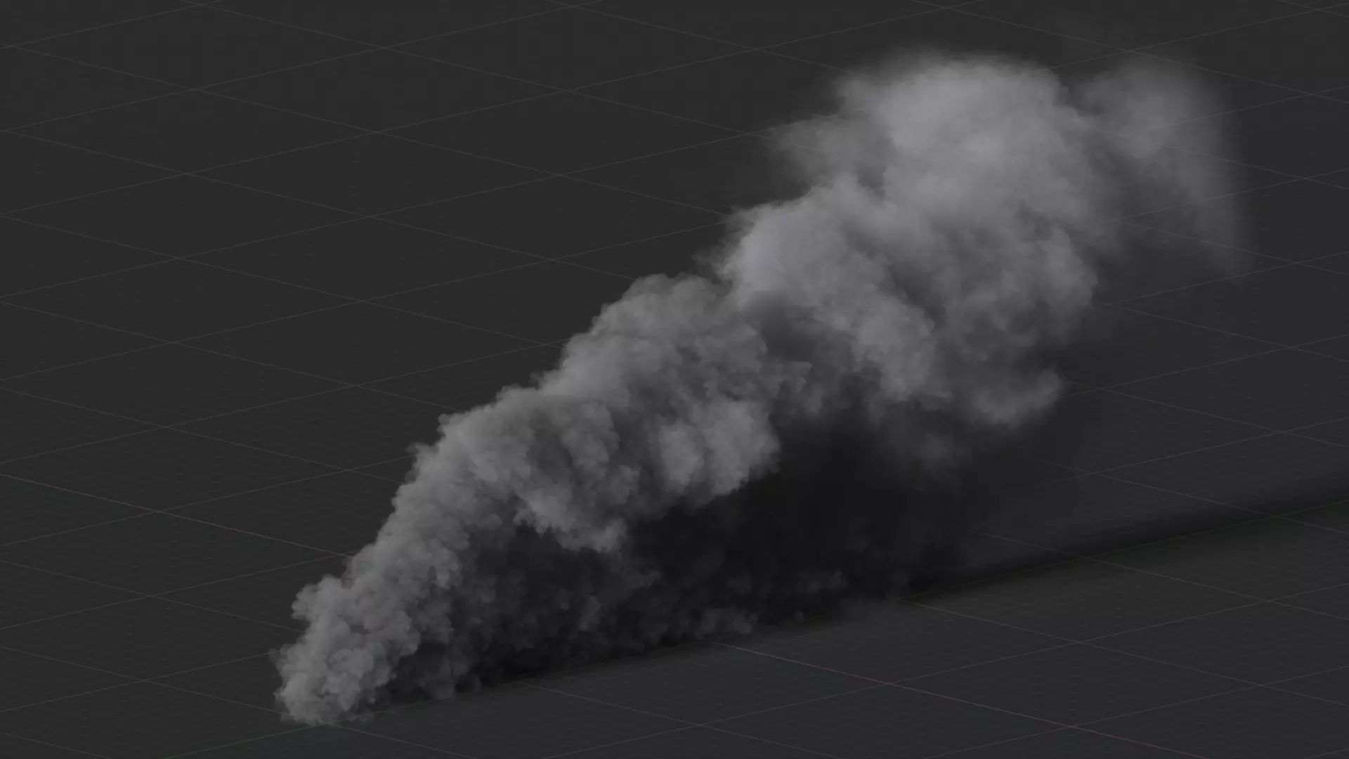 3D Ground Smoke Animation 3D model_28