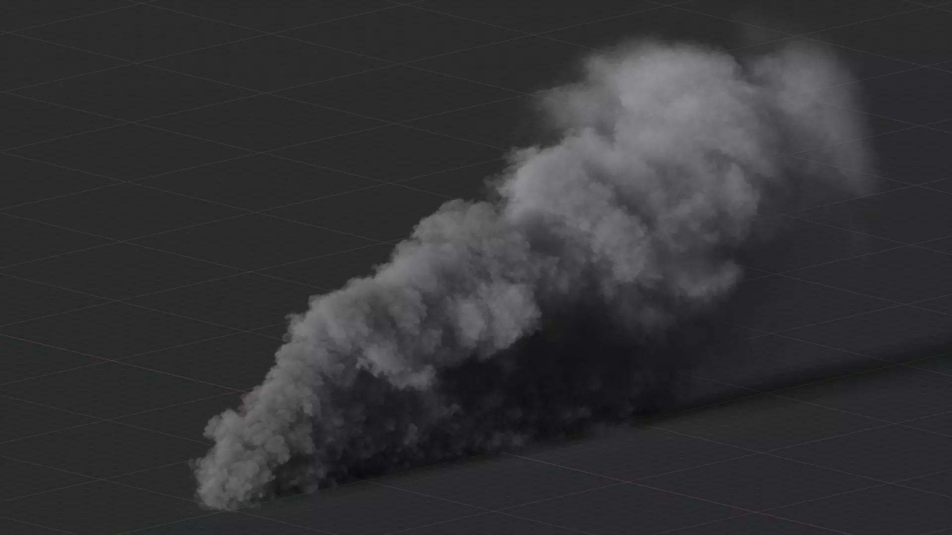 3D Ground Smoke Animation 3D model_21
