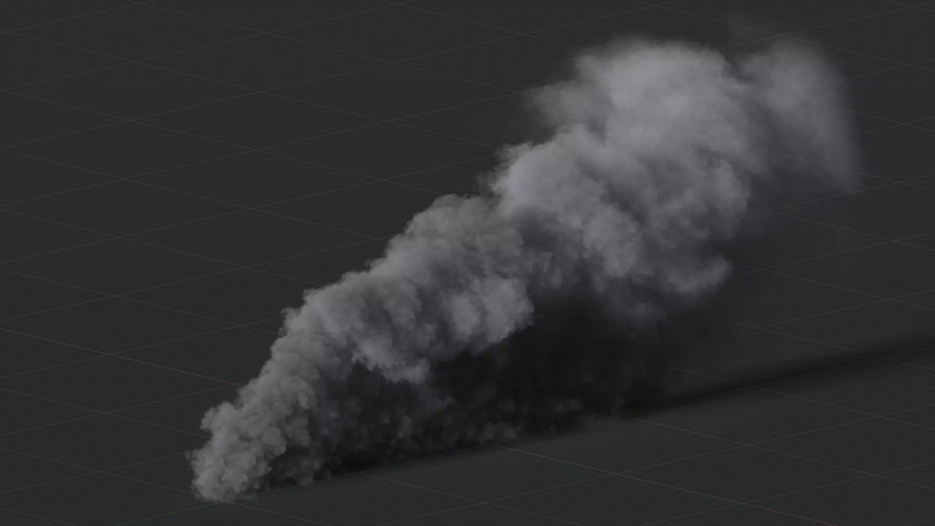 3D Ground Smoke Animation 3D model_15