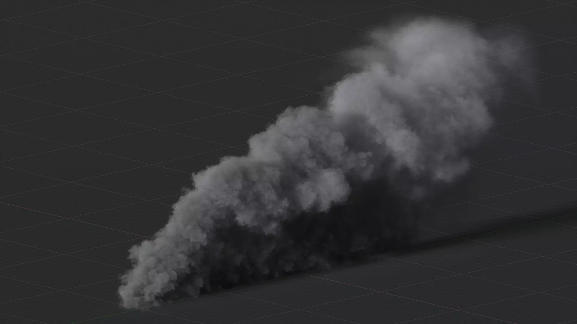 3D Ground Smoke Animation 3D model_12