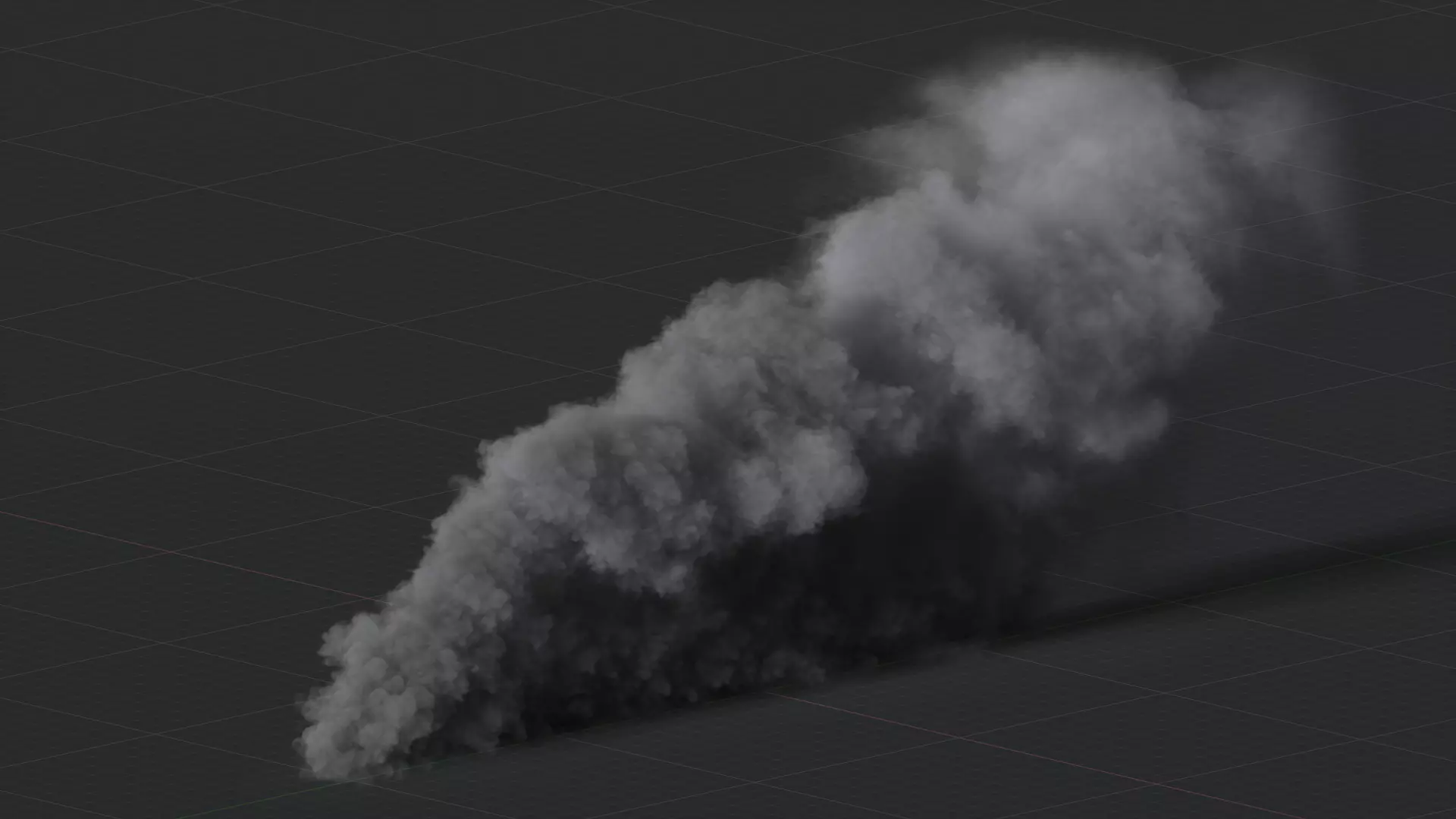 3D Ground Smoke Animation 3D model_25