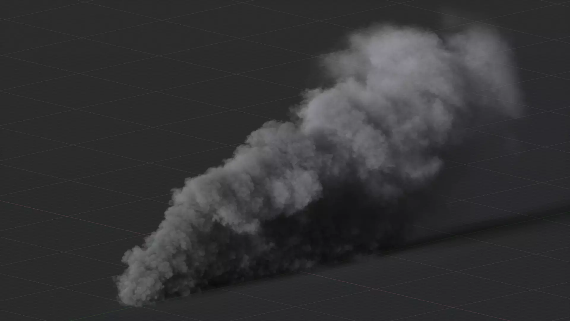 3D Ground Smoke Animation 3D model_23