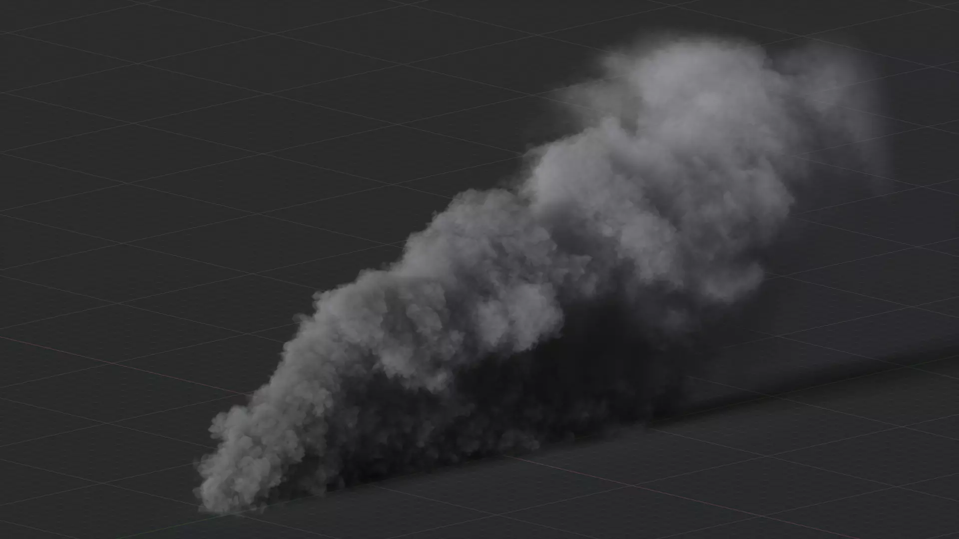 3D Ground Smoke Animation 3D model_31