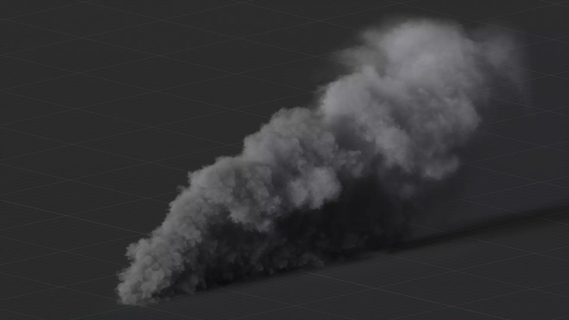 3D Ground Smoke Animation 3D model_6