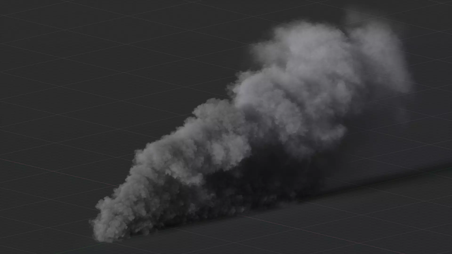3D Ground Smoke Animation 3D model_17