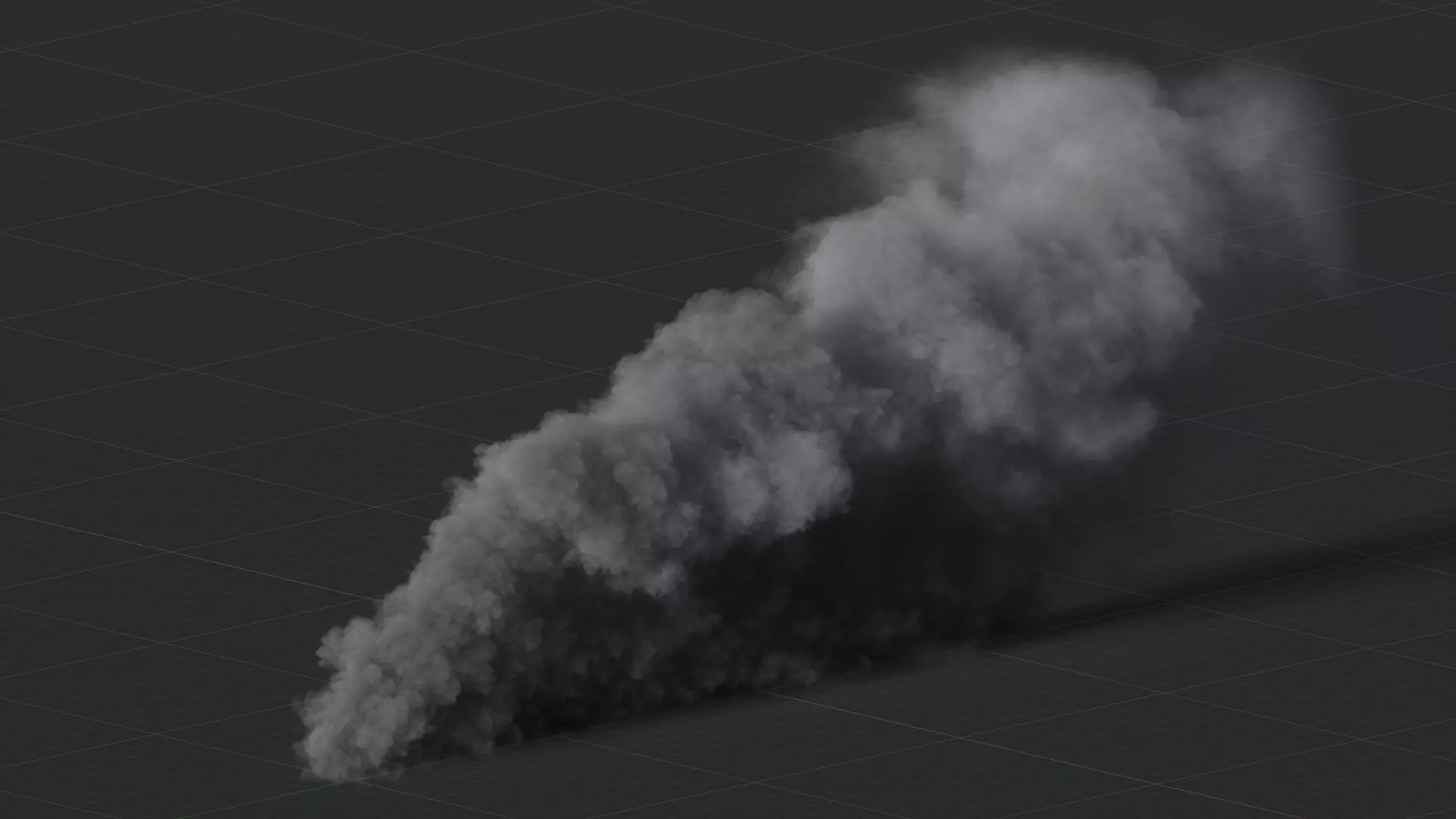 3D Ground Smoke Animation 3D model_29