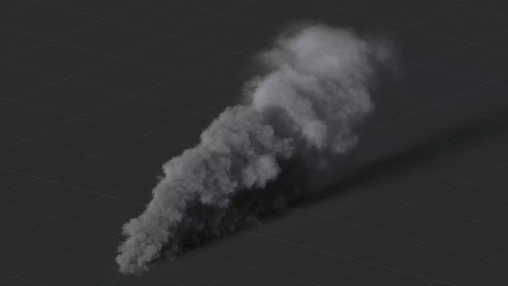 3D Ground Smoke Animation 3D model_4