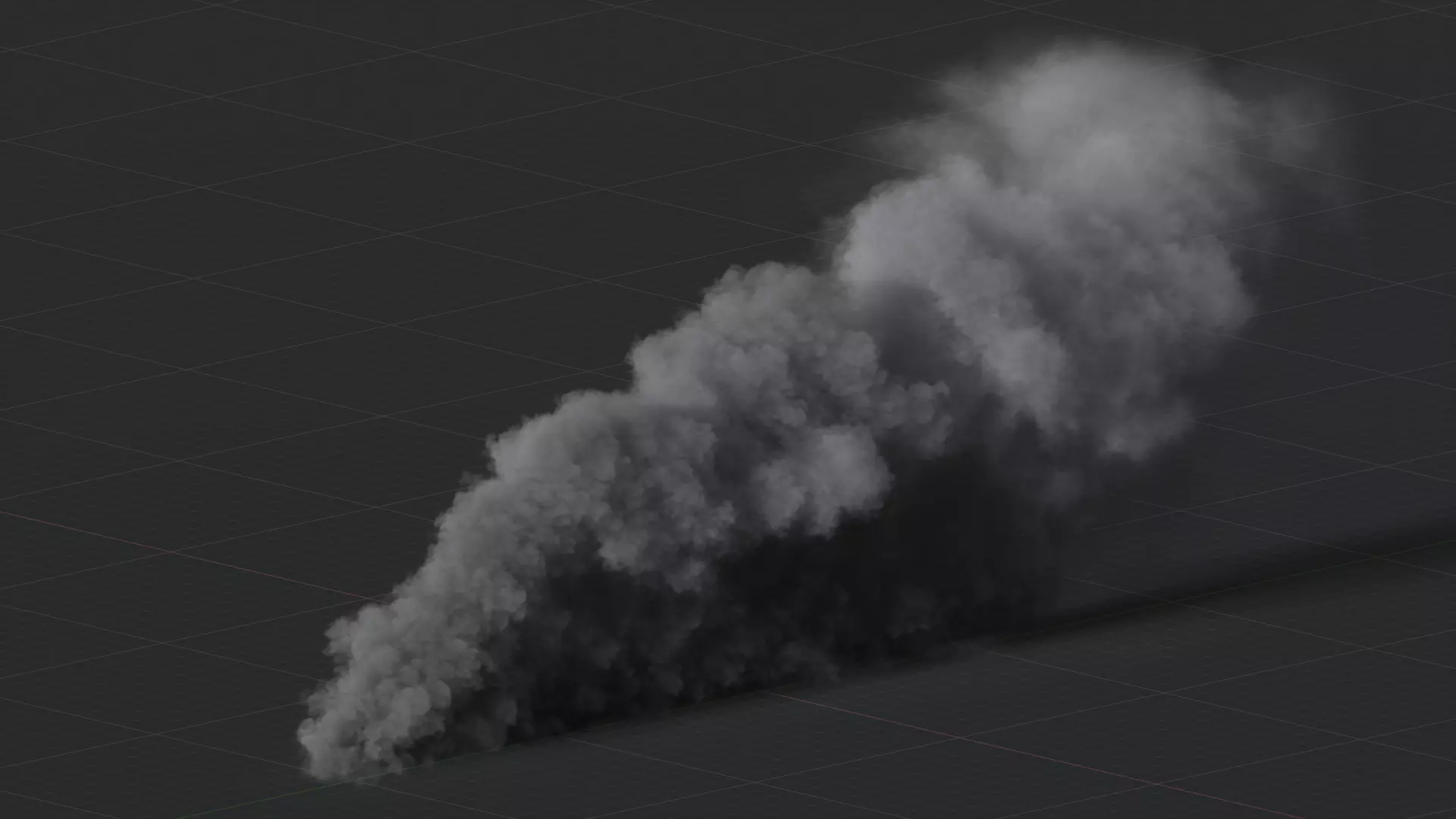 3D Ground Smoke Animation 3D model_11