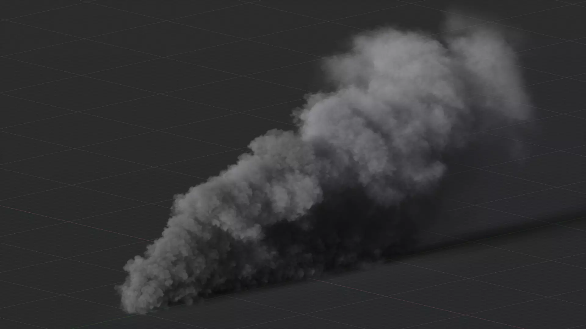 3D Ground Smoke Animation 3D model_27