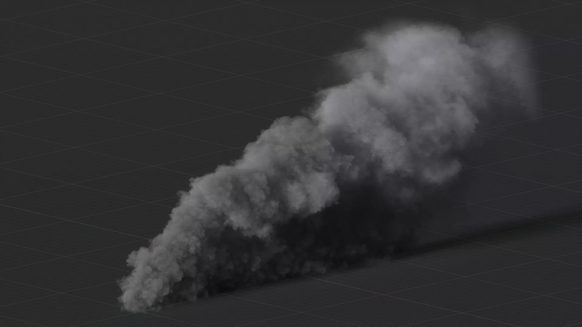 3D Ground Smoke Animation 3D model_18