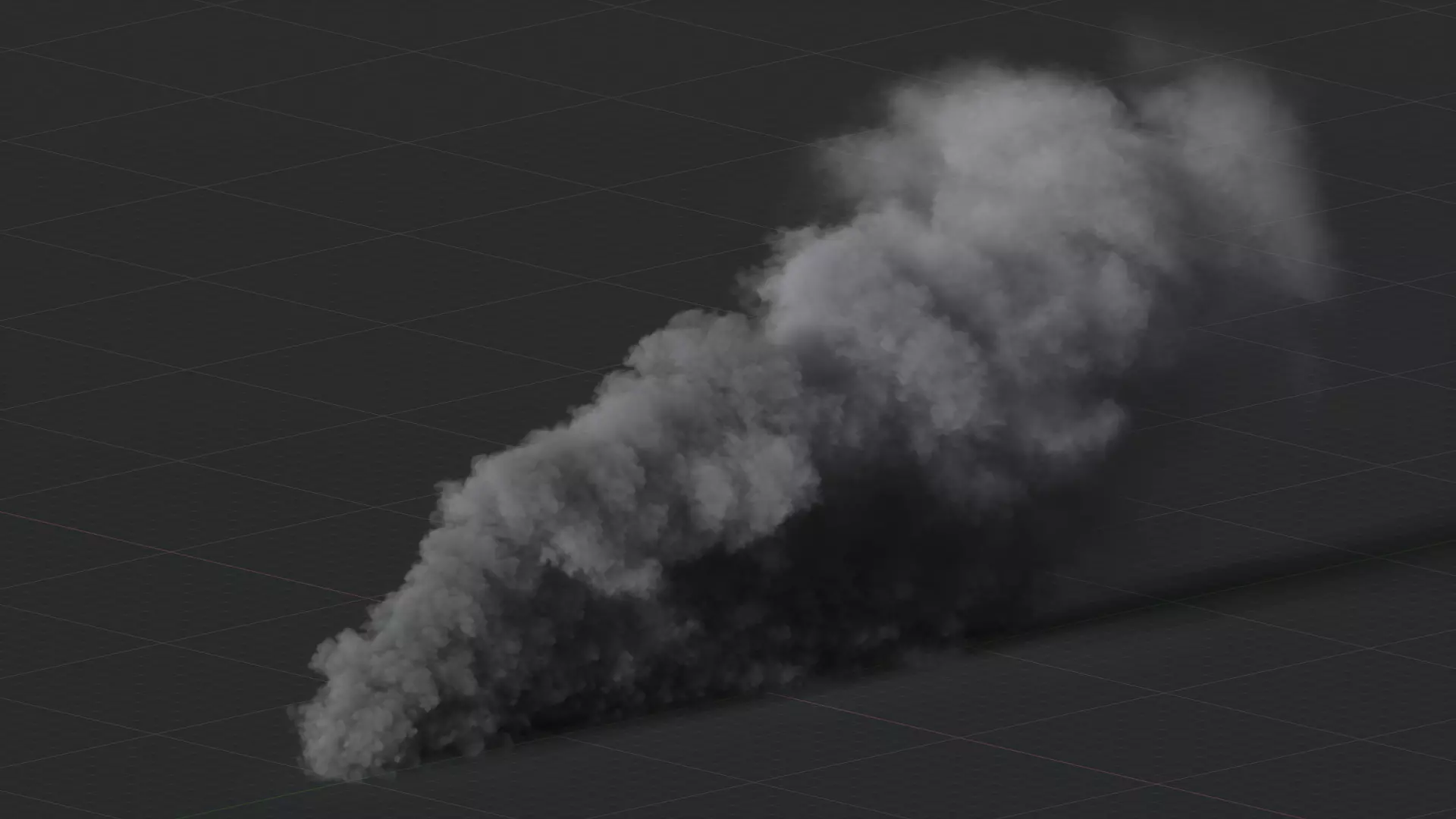 3D Ground Smoke Animation 3D model_22