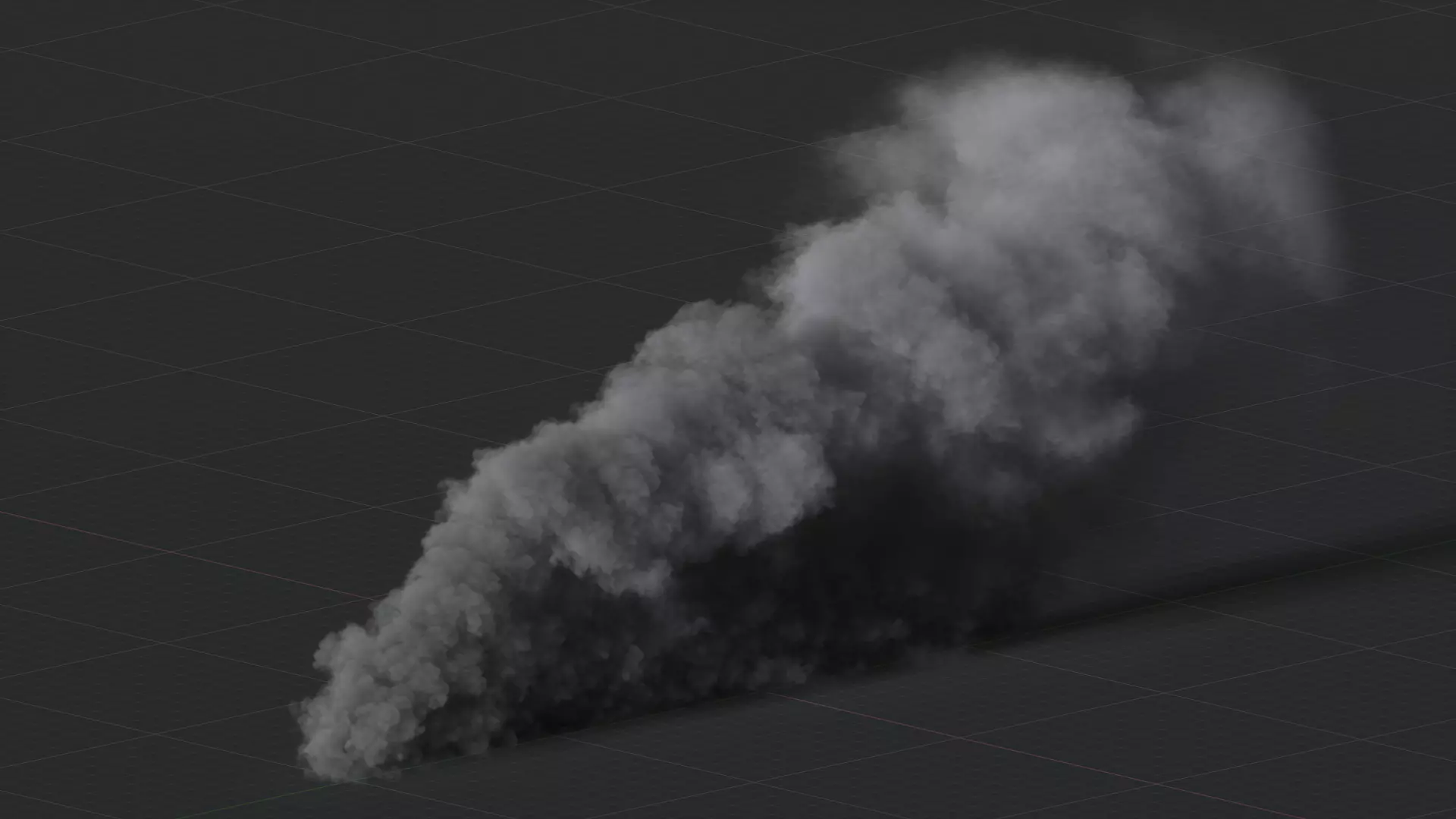3D Ground Smoke Animation 3D model_34