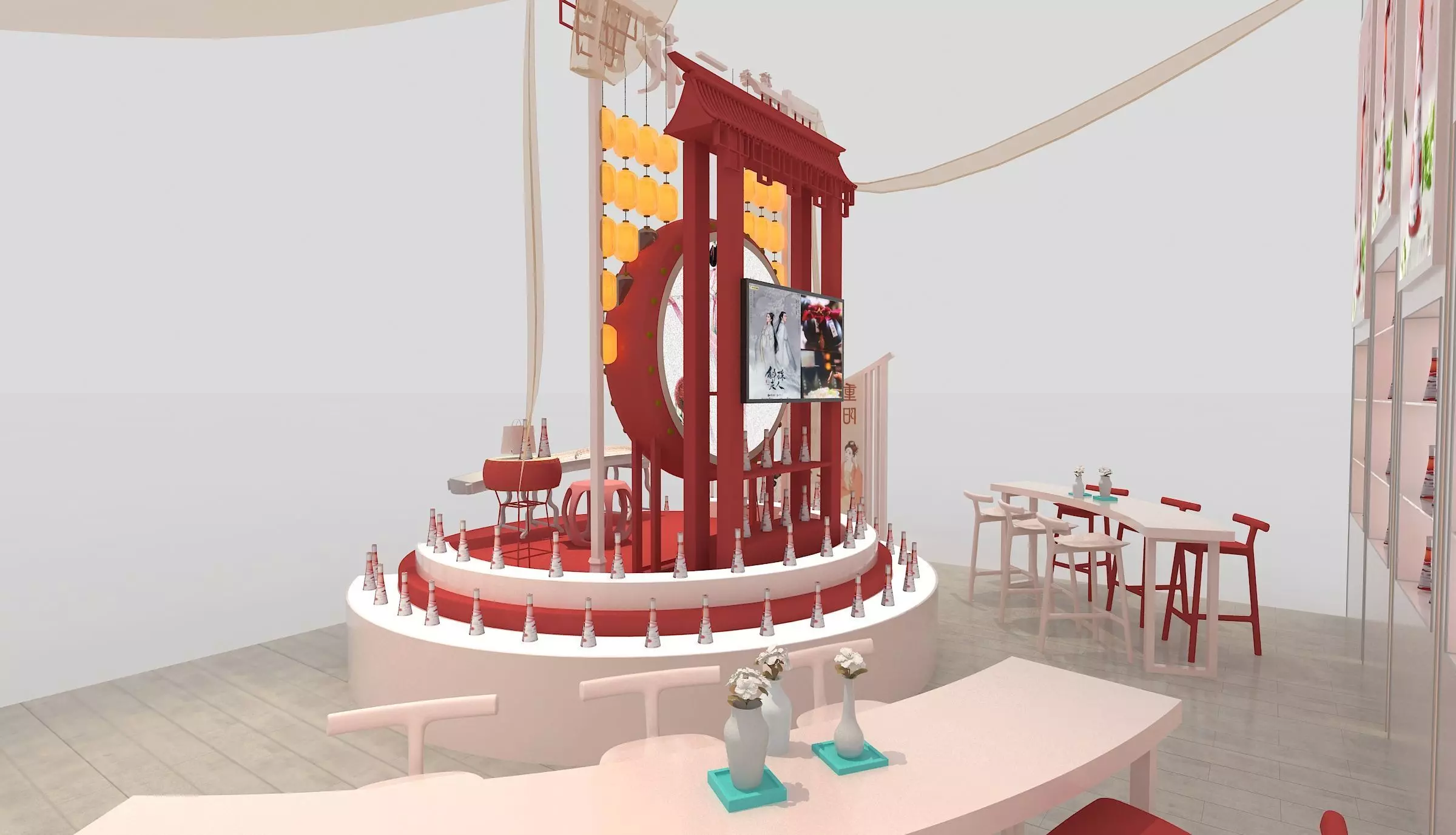 sanhua Low-poly 3D model_3