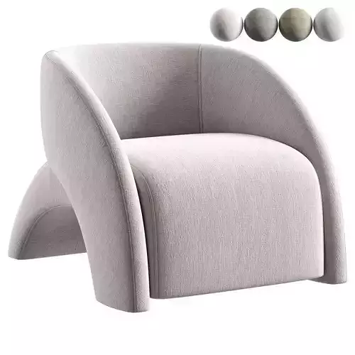 Flair Fabric Armchair KWD