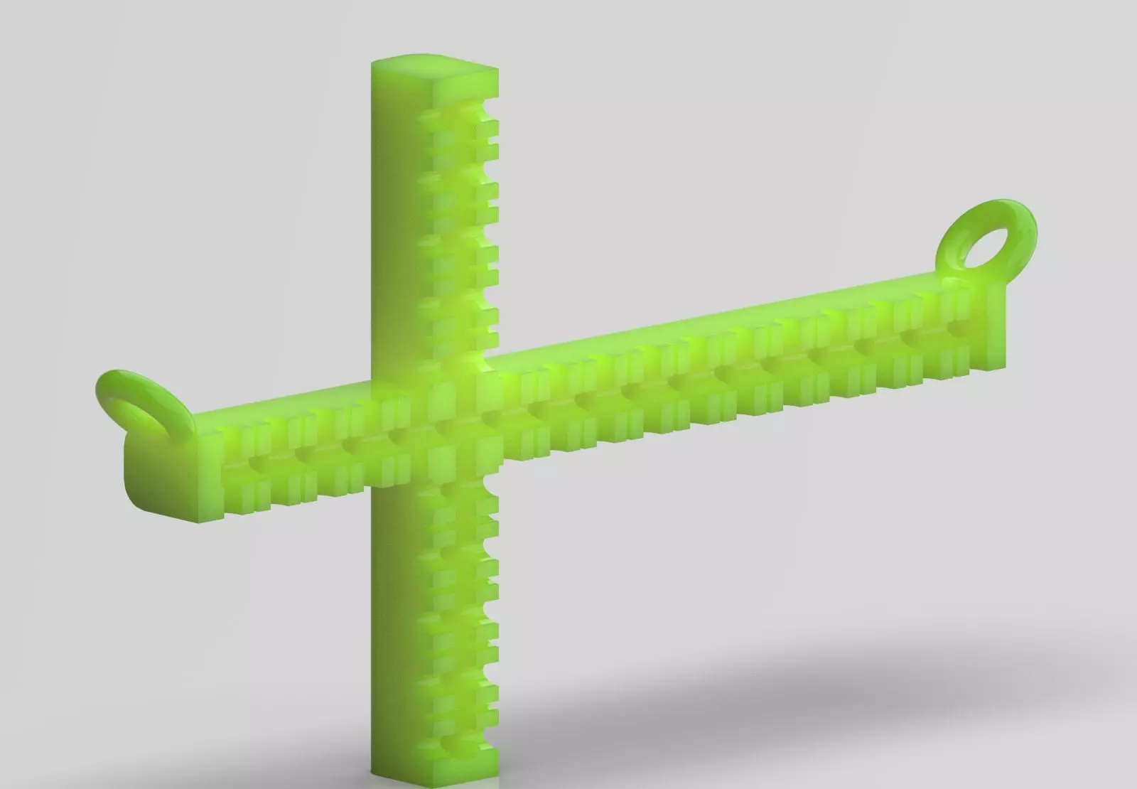 Yellow Gold Cross 3dm STL Pendant with Diamonds Model jp0206 3D print model_28