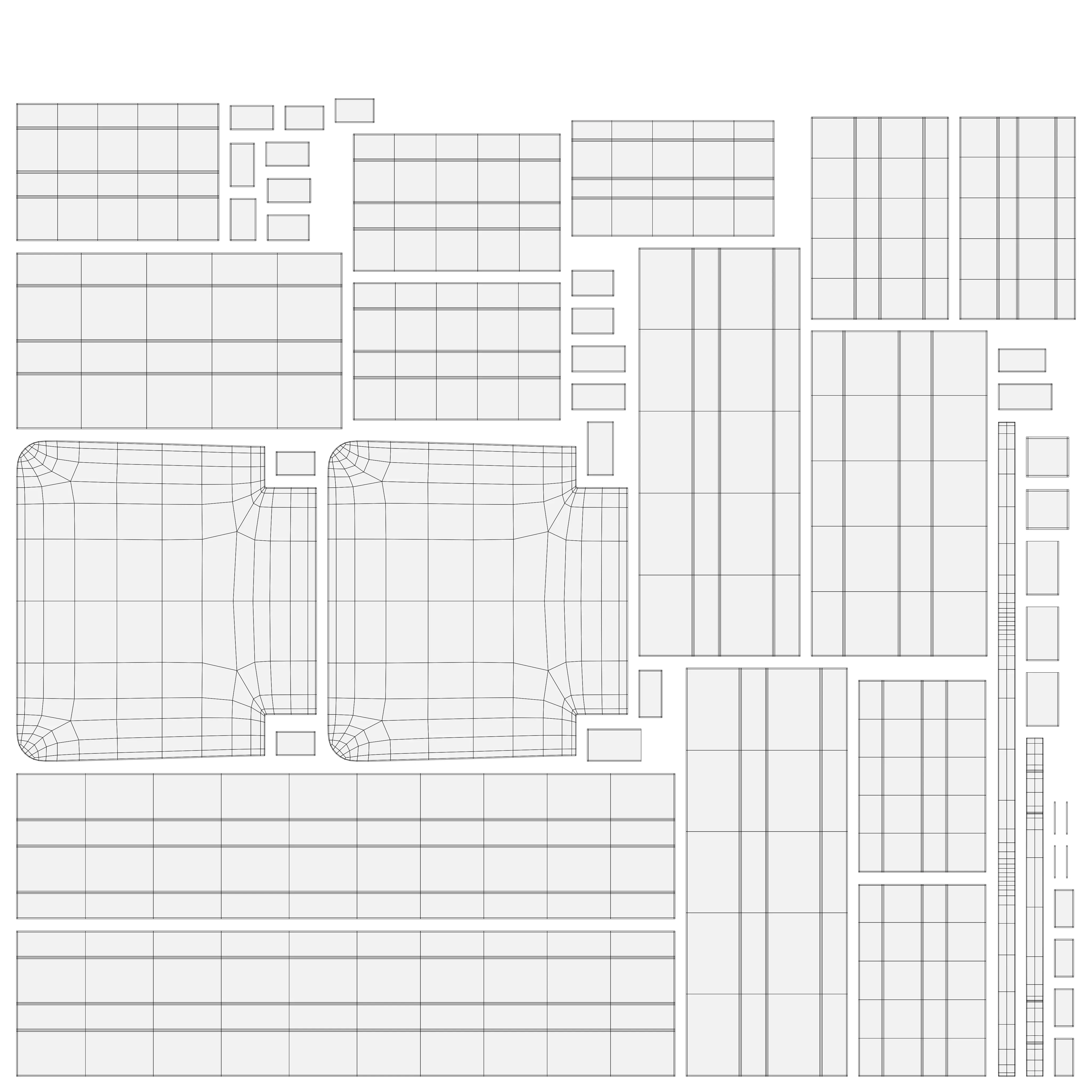 Realistic Wooden Dining Chair for Archviz and Home Design Low-poly 3D model_10