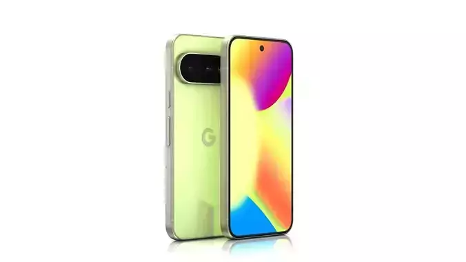 Google Pixel 10 Low-poly 3D model