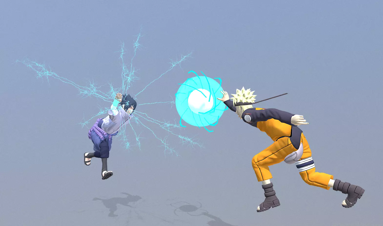 NARUTO vs Sasuke Lightning Volt plus Rasegan FB 3D model_0