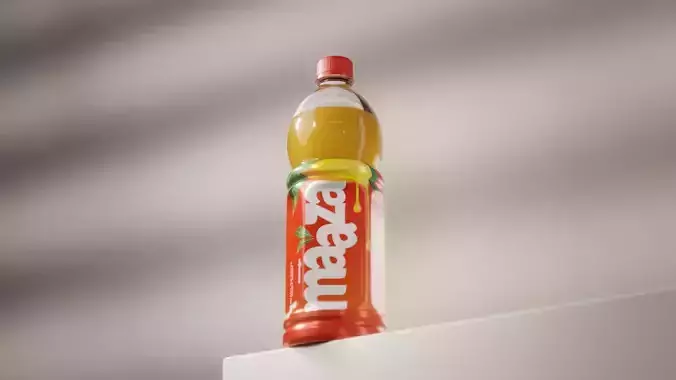 3D Maaza Bottle Model