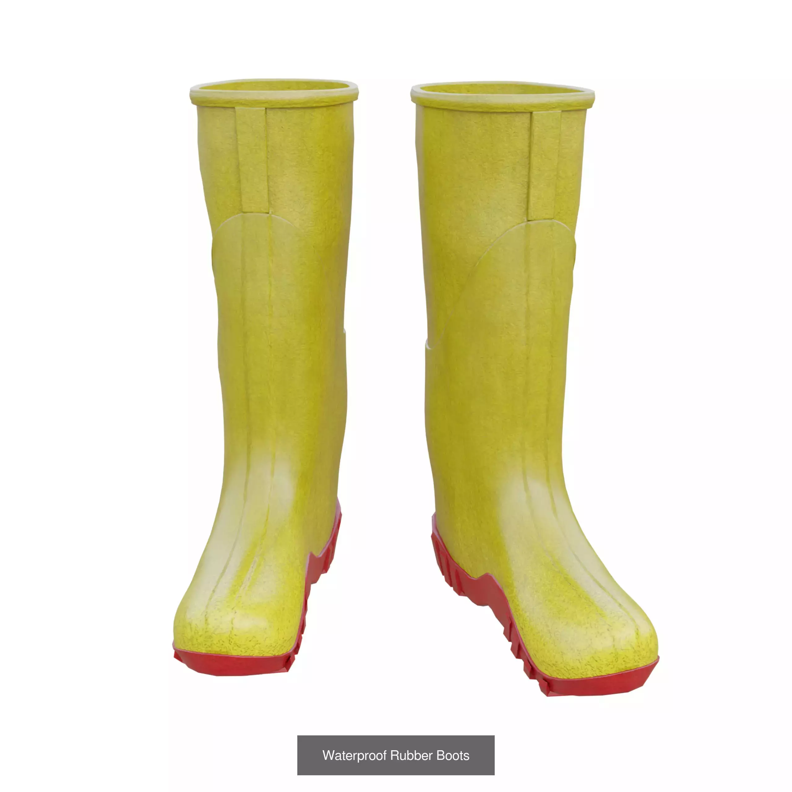 Hunting Boots Colection 3D Model Collection_4