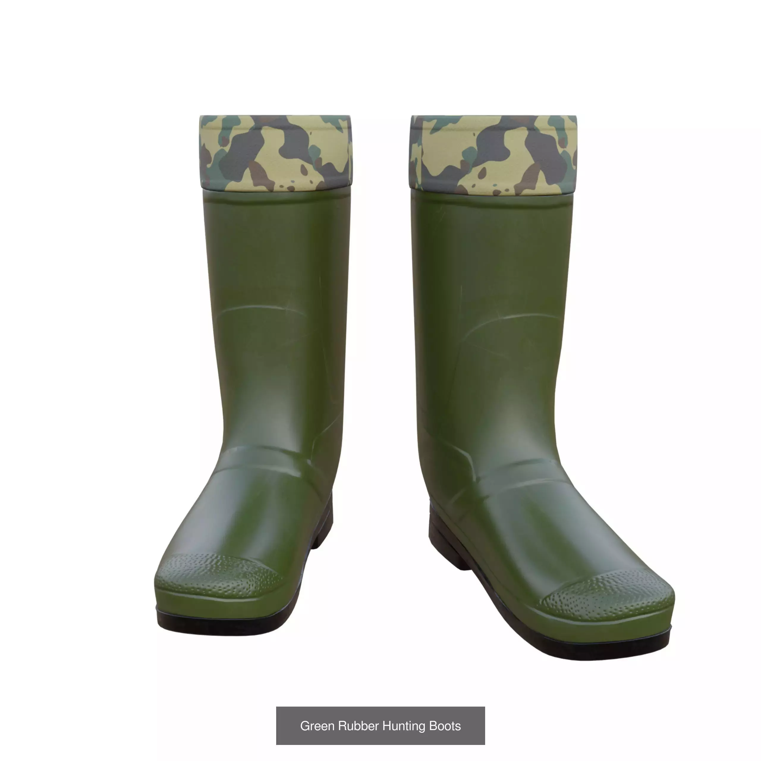 Hunting Boots Colection 3D Model Collection_6