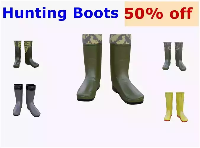 Hunting Boots Colection
