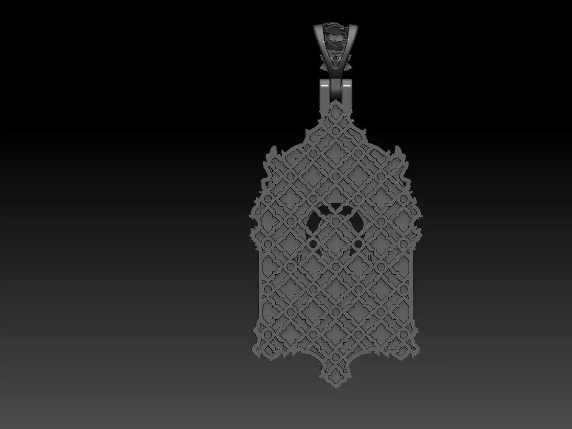 De Santa Irene pendant 3d print model 3D print model_3