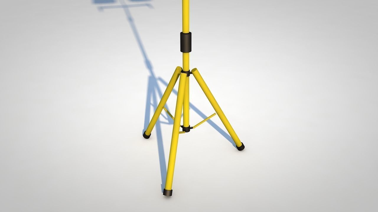 Halogen Lamp 3D model_4