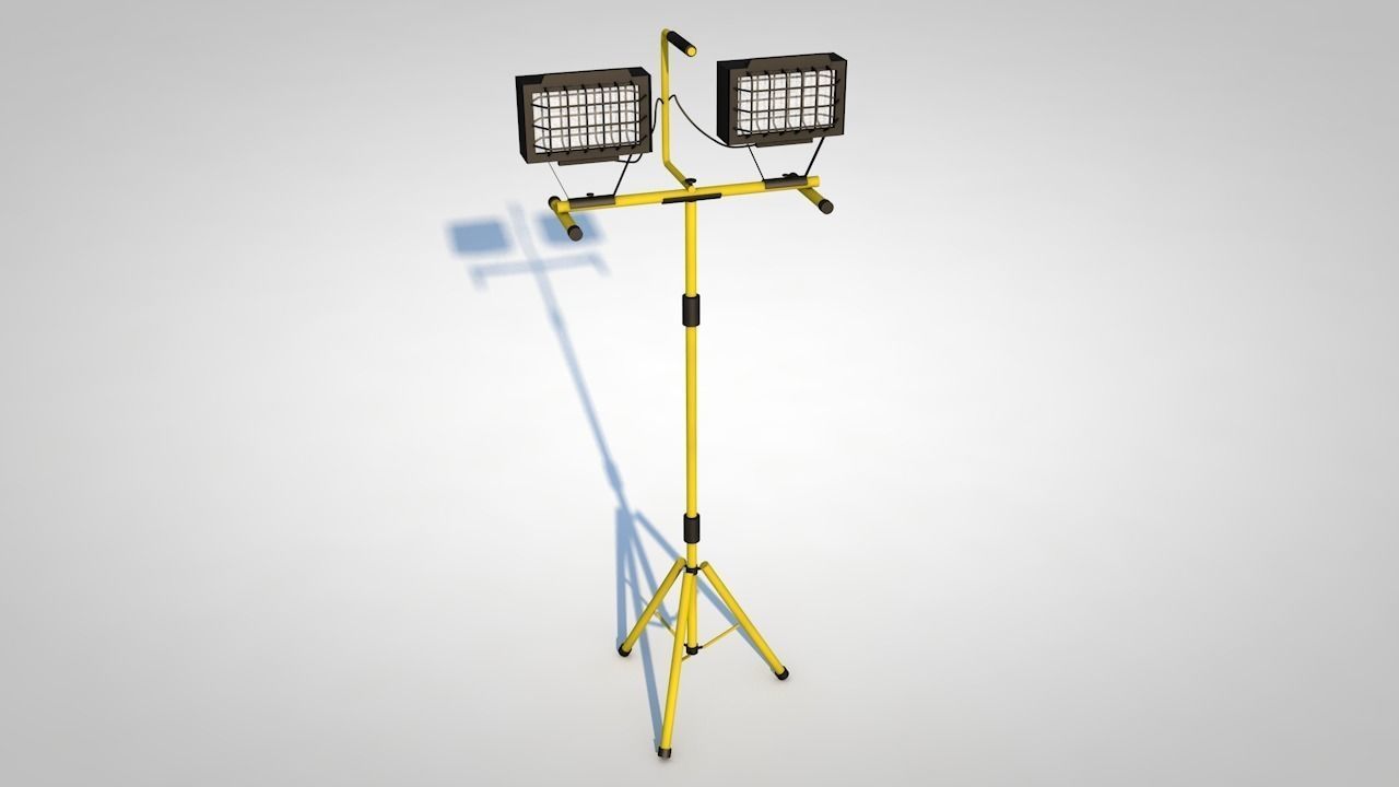 Halogen Lamp 3D model_0