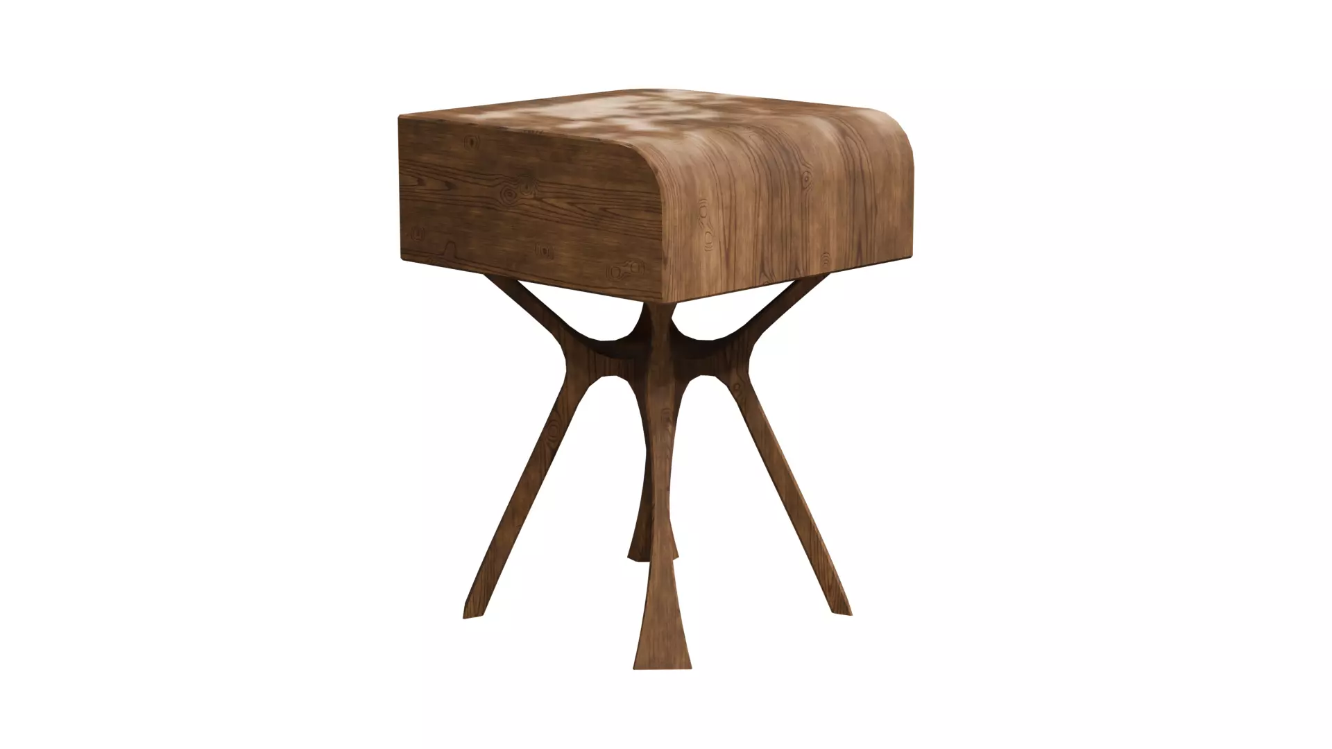 Side table 3D model_4