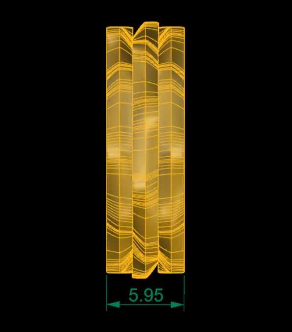 Engagement Ring 3D print model_14