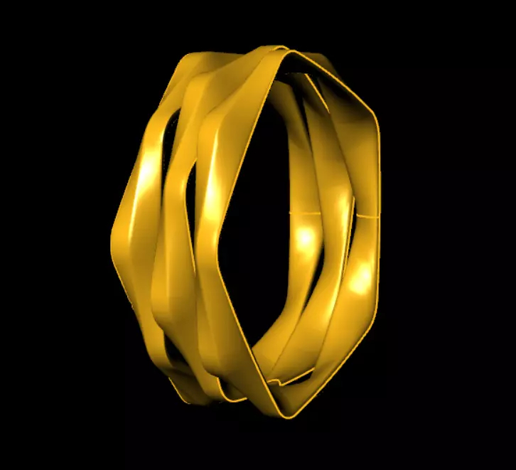 Engagement Ring 3D print model_10