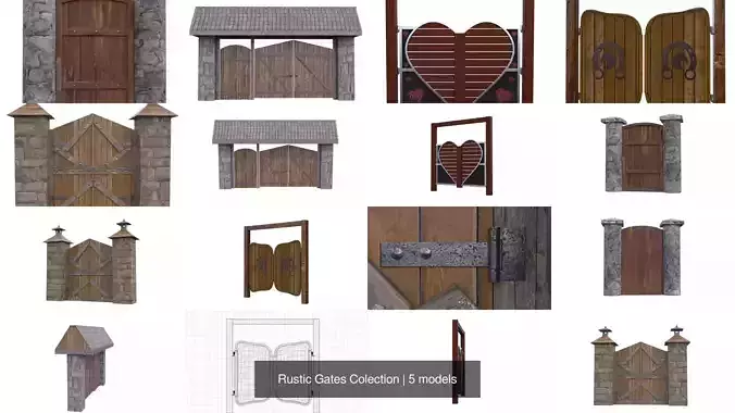 Rustic Gates Colection