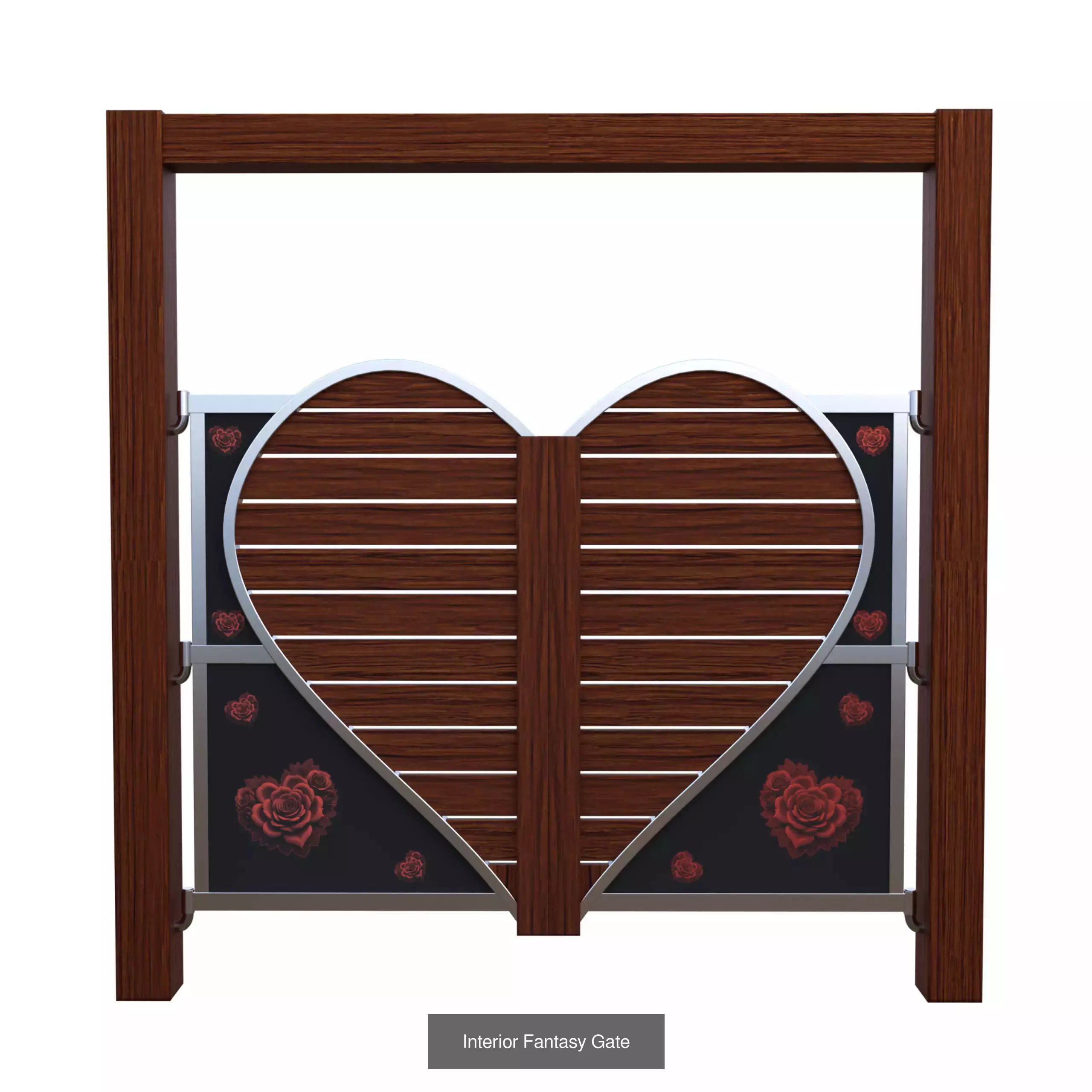 Rustic Gates Colection 3D Model Collection_3