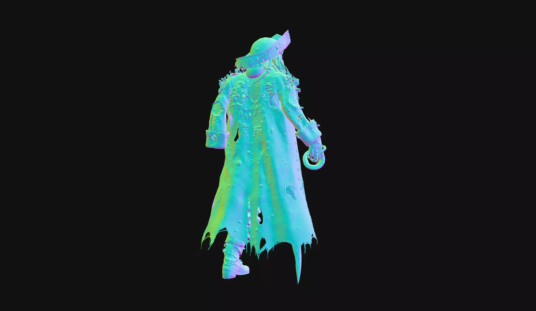 Davy Jones 3D model_3