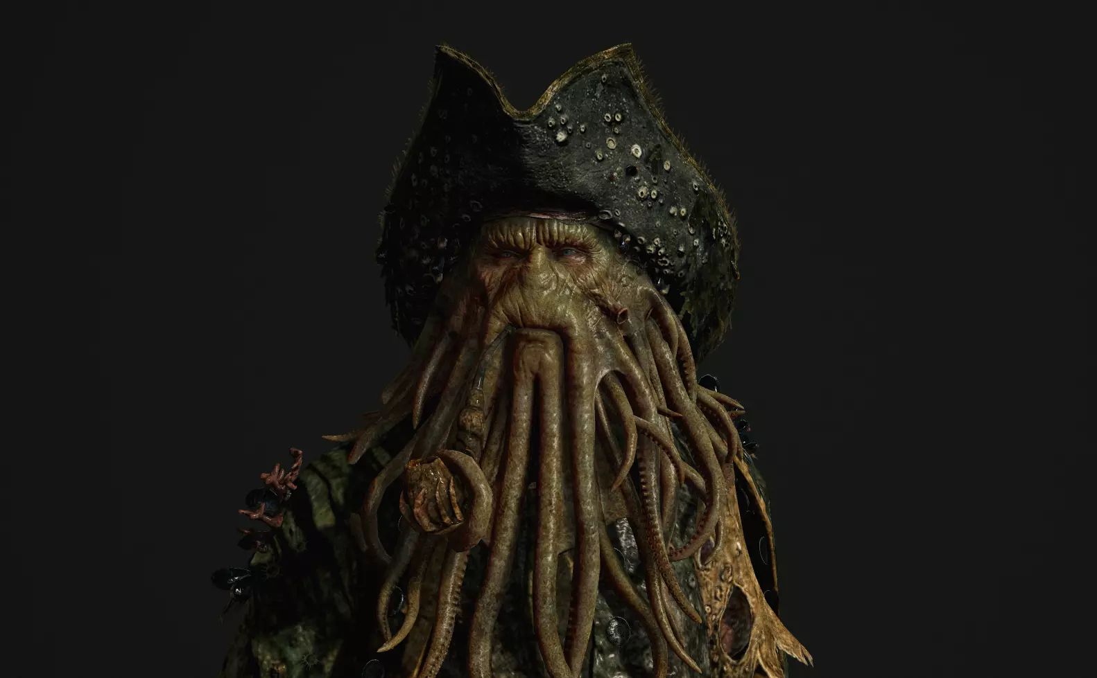 Davy Jones 3D model_0