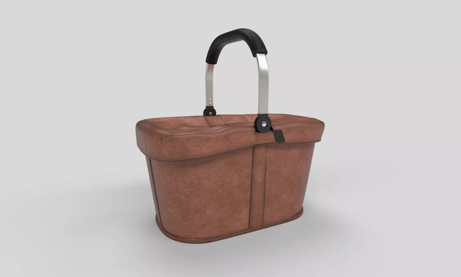Modern Picnic Basket  3D model_5