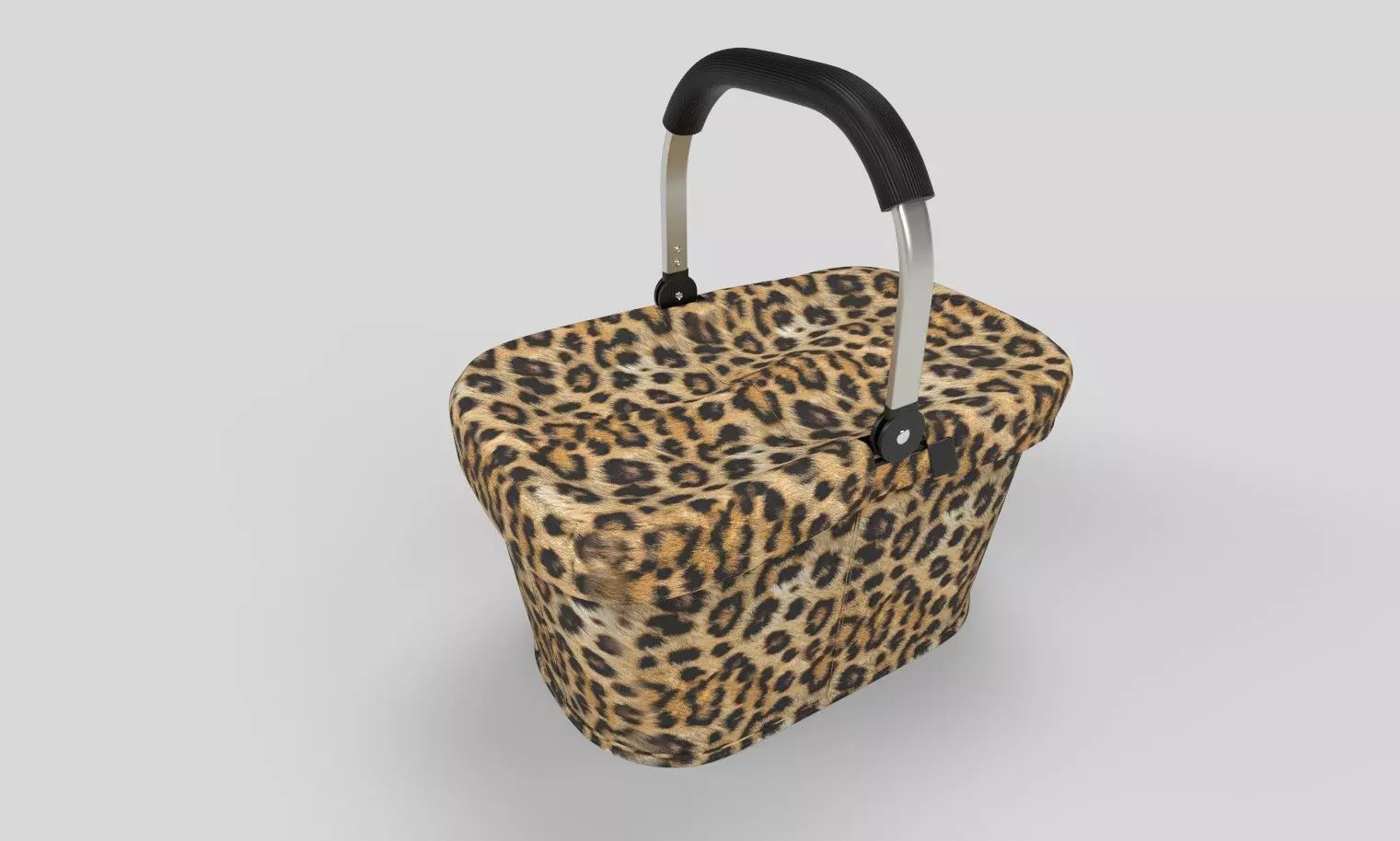 Modern Picnic Basket  3D model_3