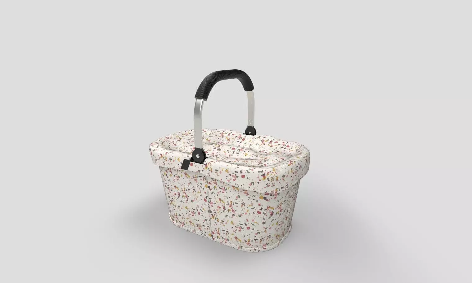 Modern Picnic Basket  3D model_11