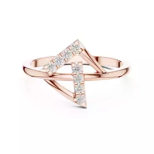 Round Cut Diamond Engagement Wedding Ring 3DM STL Video 3D print model
