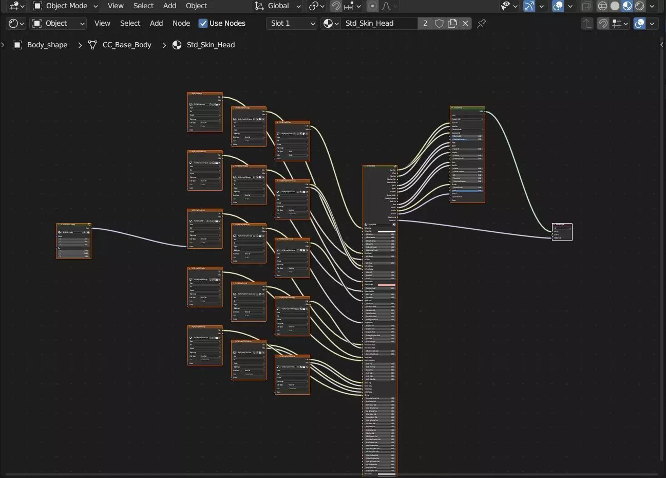 Female Character Rigged with Shape Keys And PBR Texturing 3D model_7