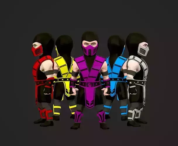 Mortal Kombat Ninja Characters 