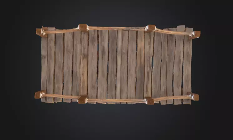 Realistic Wooden Plank Bridge Texture_10
