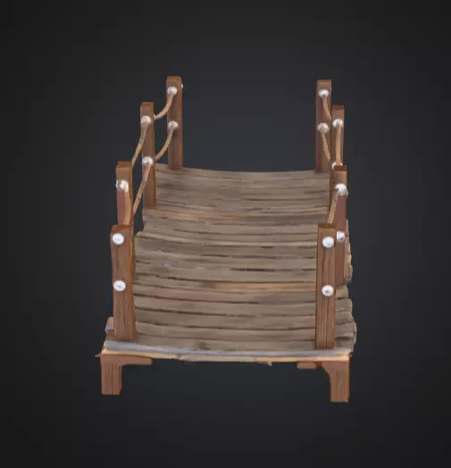 Realistic Wooden Plank Bridge Texture_1