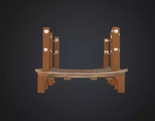 Realistic Wooden Plank Bridge Texture_5